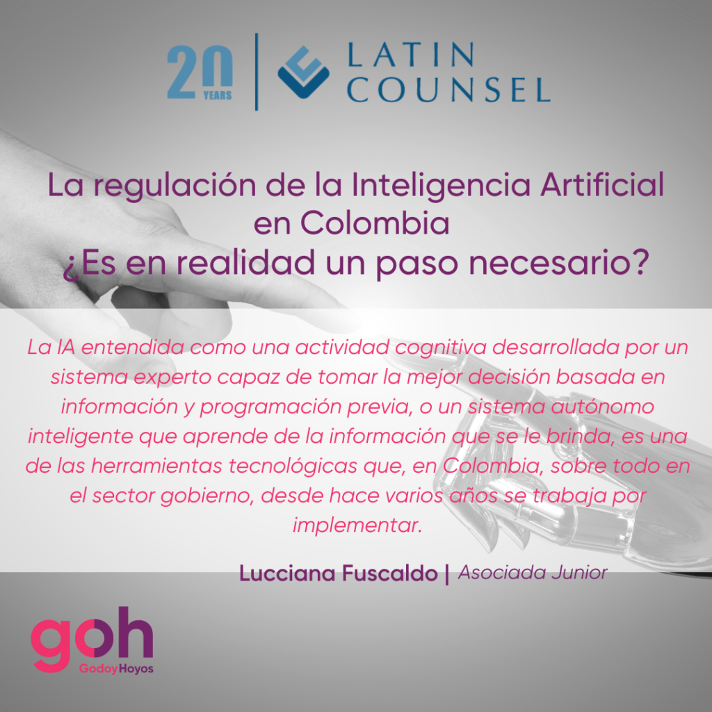 La Regulación De La Inteligencia Artificial En Colombia ¿Es En Realidad ...